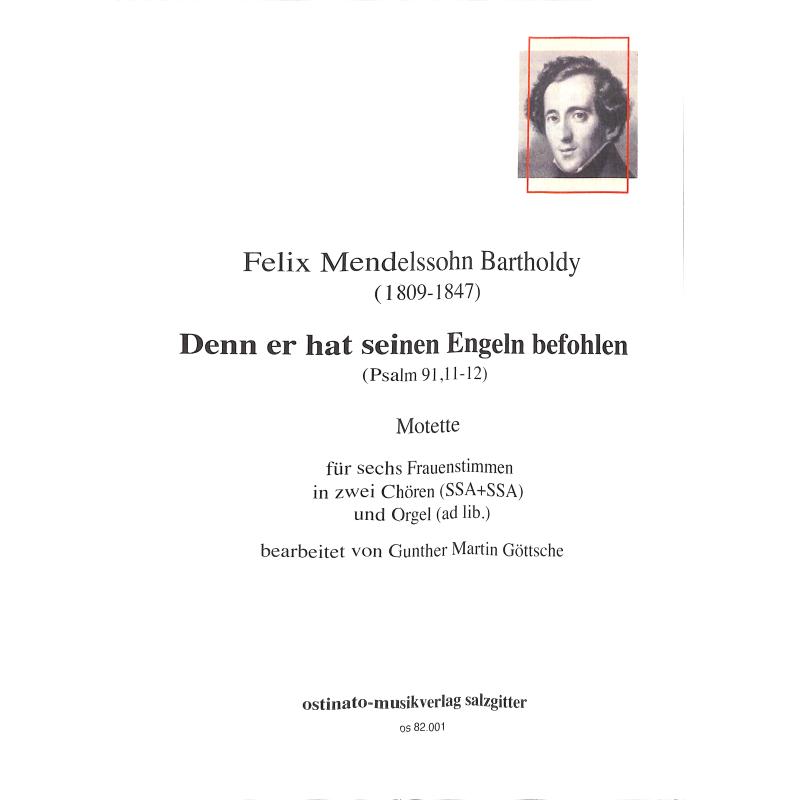 Titelbild für OSTINATO 82001 - Denn er hat seinen Engeln befohlen (Psalm 91)