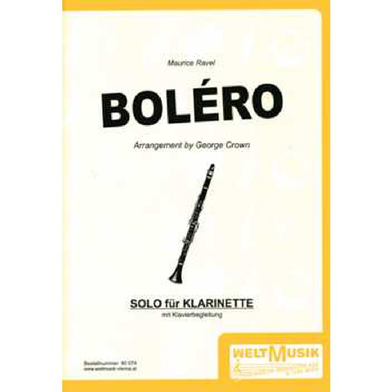 Titelbild für WM 90074 - Bolero