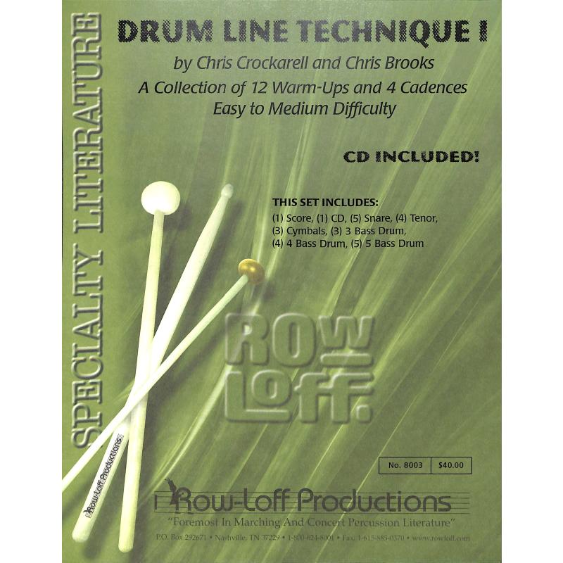 Titelbild für RLP 8003 - Drum line technique 1