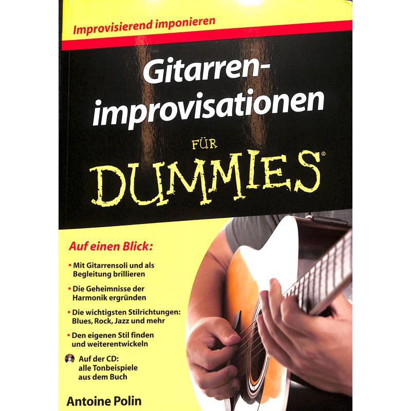 Titelbild für 978-3-527-70773-7 - Gitarren Improvisationen für Dummies