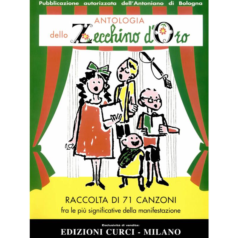 Titelbild für CURCI 10237 - Antologia dello zecchino d'oro 1