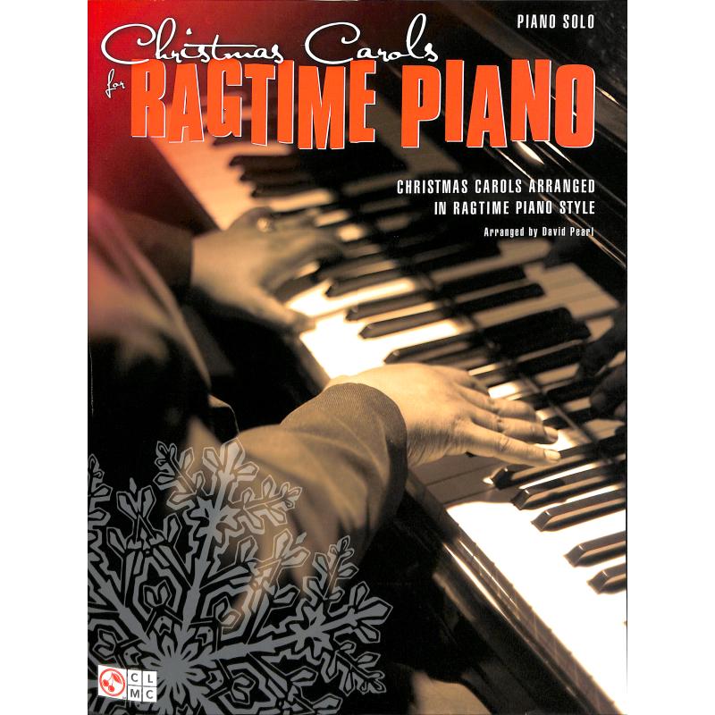 Titelbild für HL 2501853 - Christmas carols for Ragtime piano