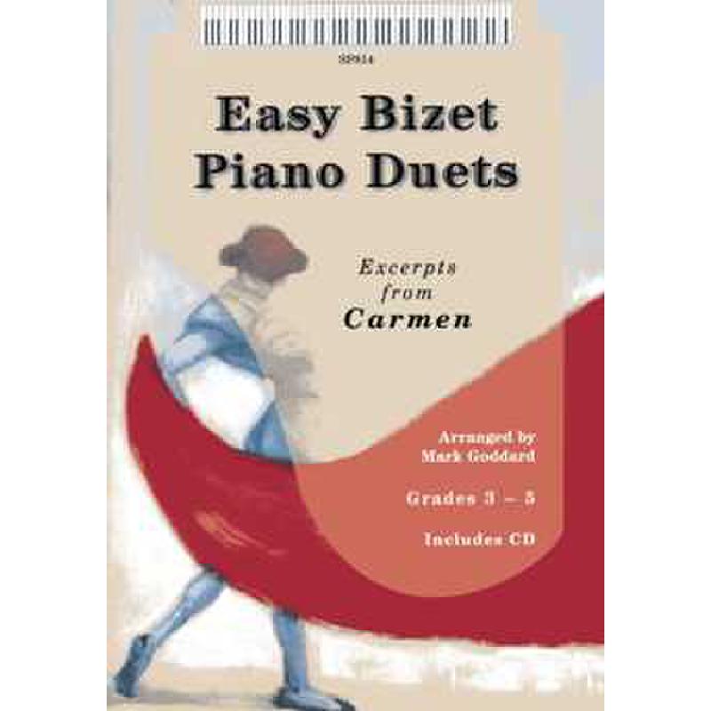 Titelbild für SPARTAN 814 - Easy Bizet piano Duets