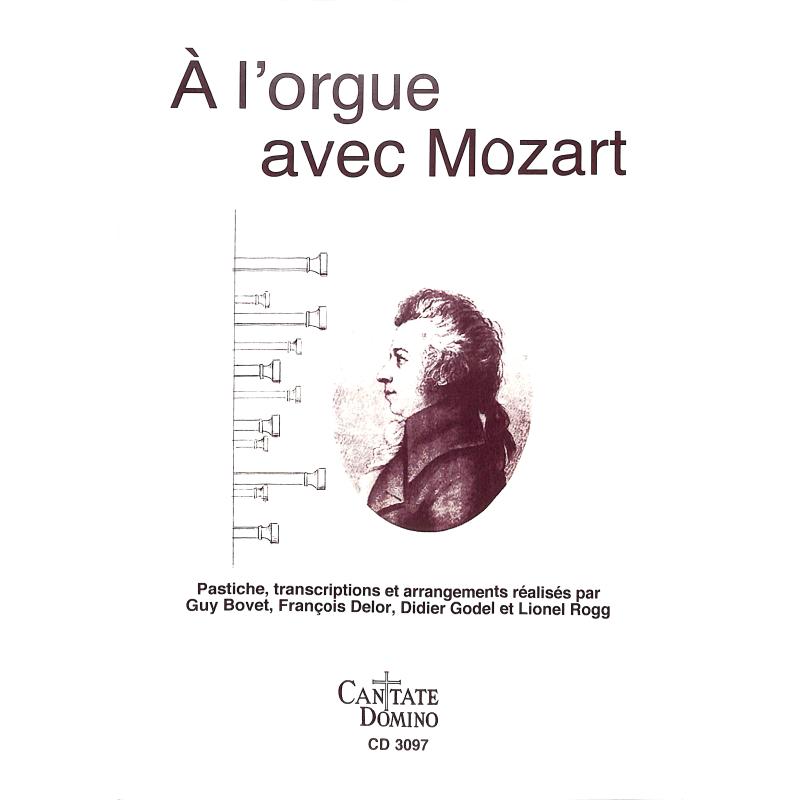 Titelbild für SCHOLA -CD3097 - A l'orgue avec Mozart