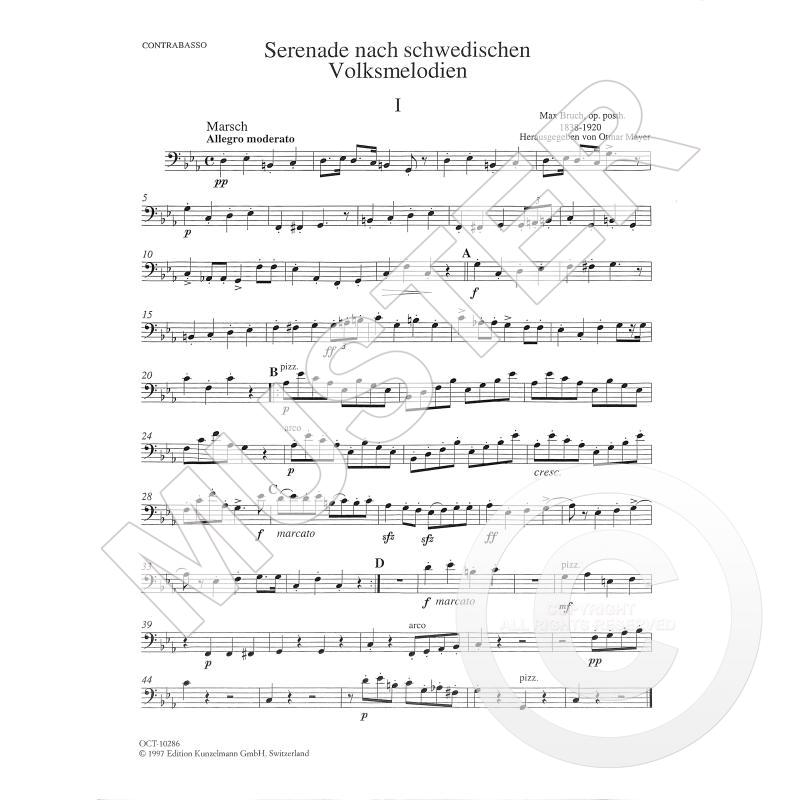 Titelbild für OCT 10286-KB - Serenade nach schwedischen Volksmelodien
