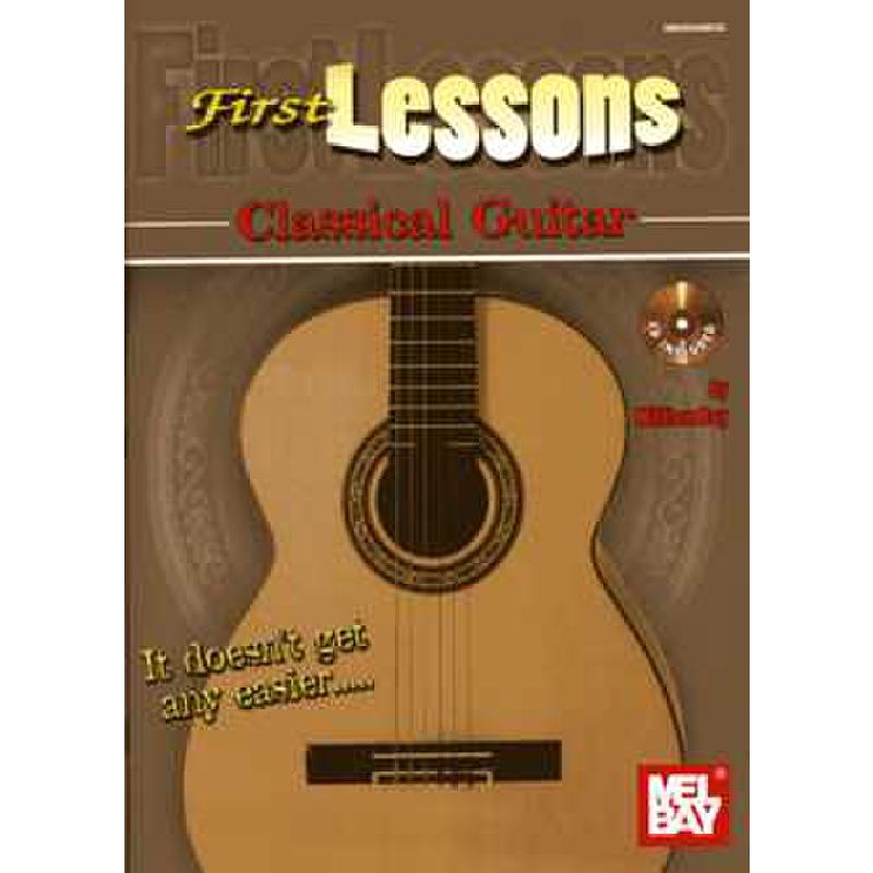 Titelbild für MB 30048BCD - First lessons - classical guitar