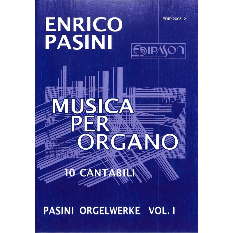 Titelbild für EDIP 200512 - MUSICA PER ORGANO 1