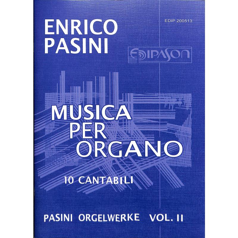 Titelbild für EDIP 200513 - MUSICA PER ORGANO 2