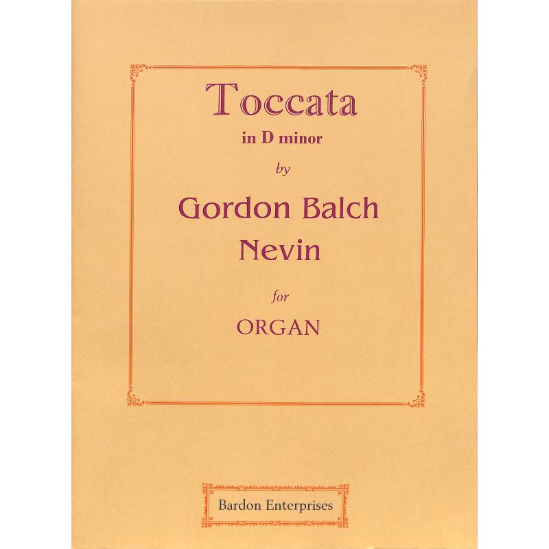 Titelbild für BARDON 00513 - Toccata d-moll