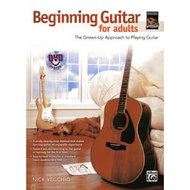 Titelbild für ALF 40135 - Beginning guitar for adults