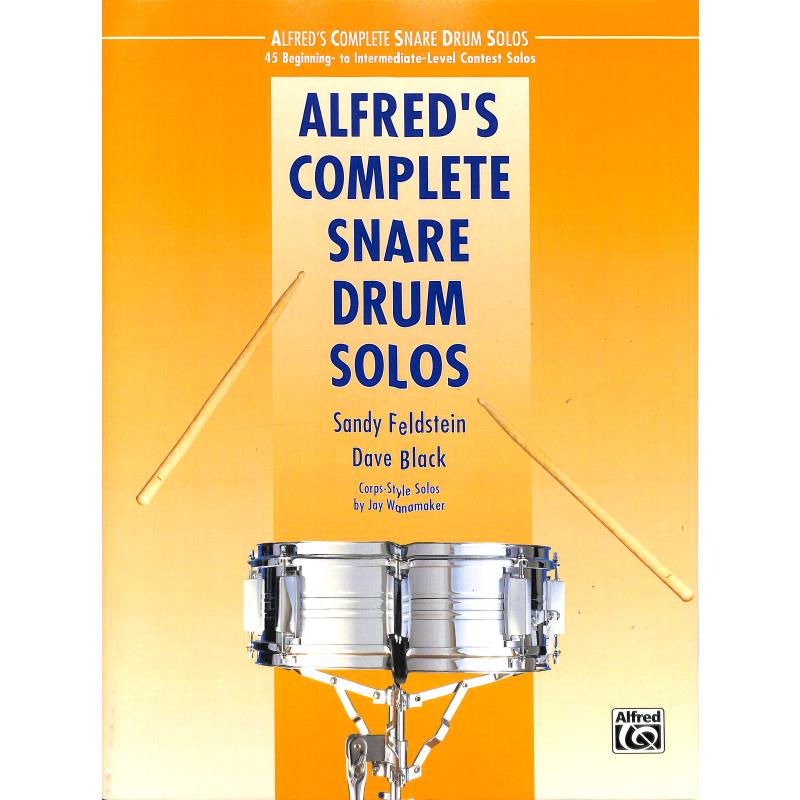 Titelbild für ALF 40531 - Alfred's complete snare drum solos