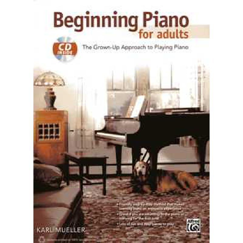 Titelbild für ALF 40150 - Beginning piano for adults