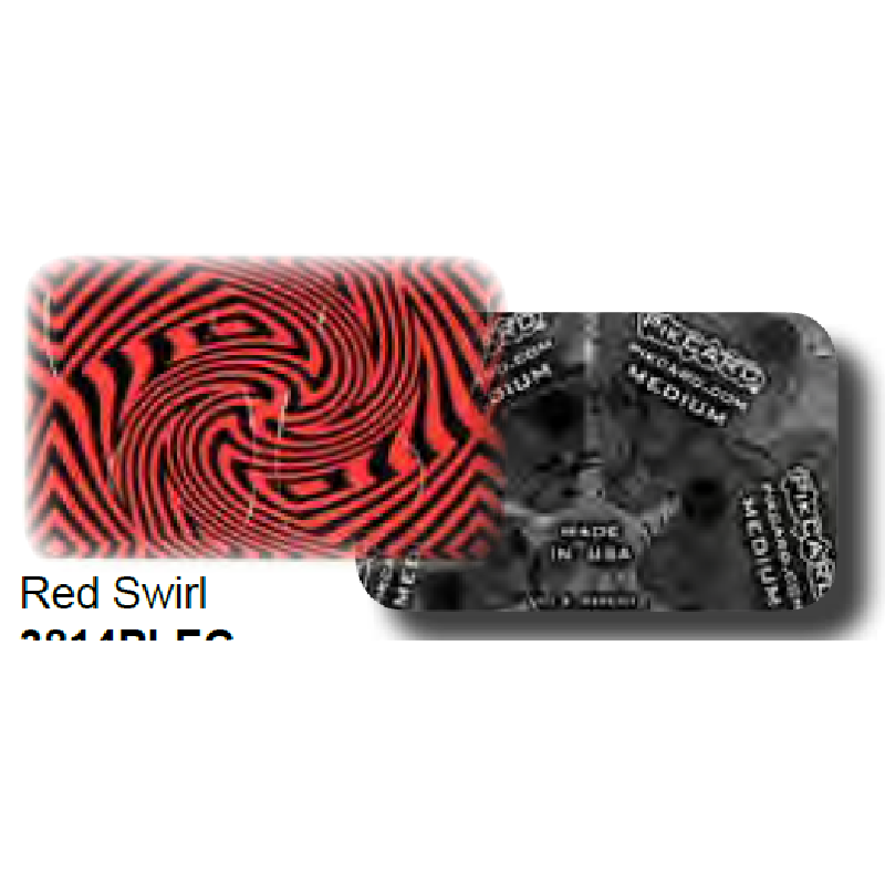 Titelbild für KUE 3814PLEC - Plektrumkarte red swirl