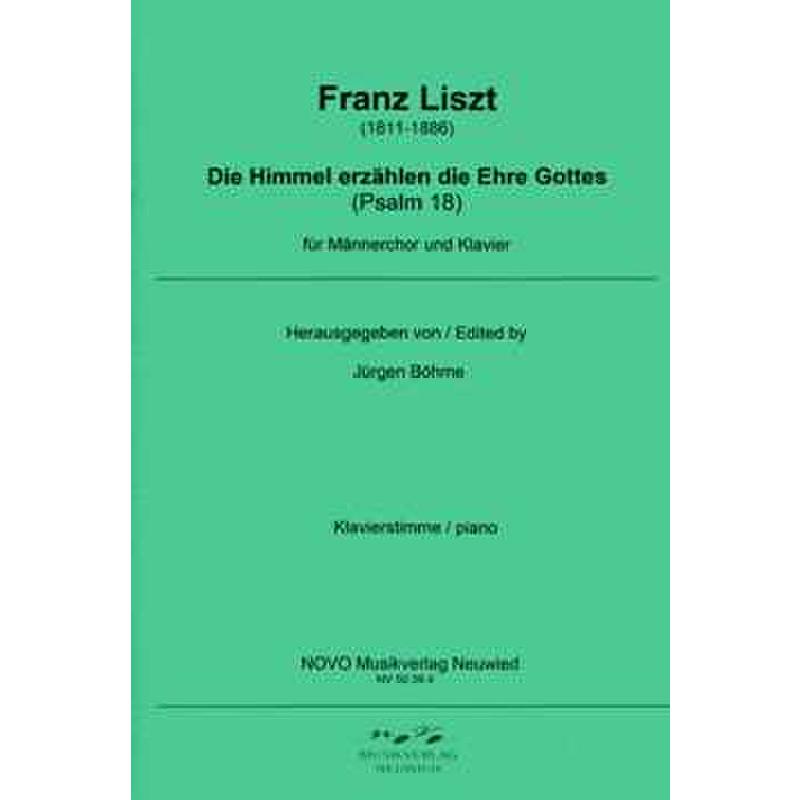 Titelbild für NV 50394 - Die Himmel erzählen die Ehre Gottes