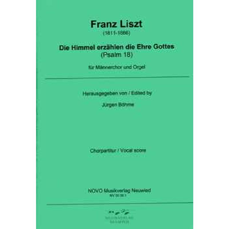 Titelbild für NV 50391 - Die Himmel erzählen die Ehre Gottes