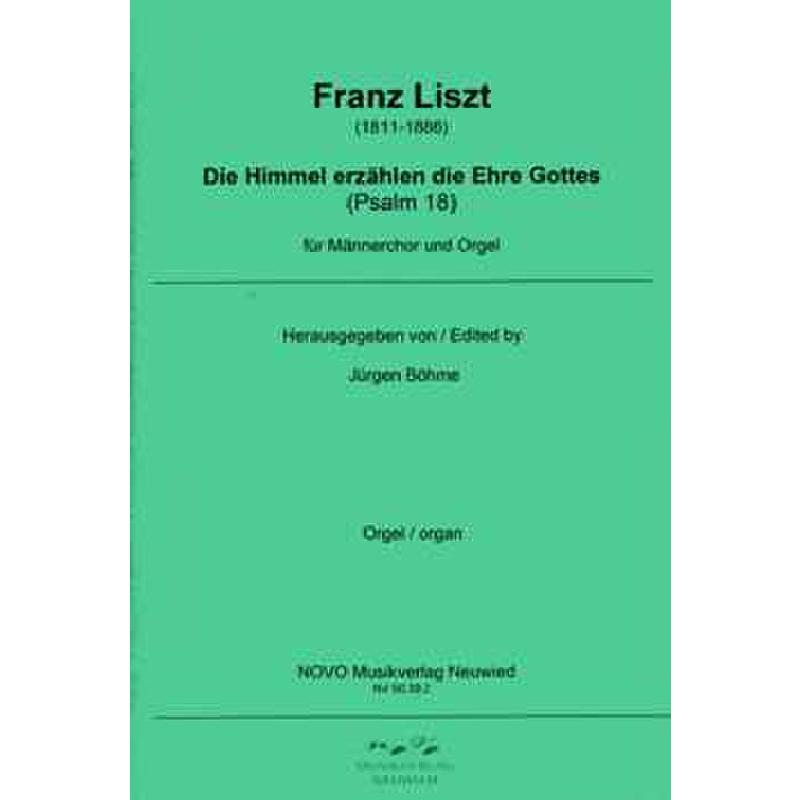 Titelbild für NV 50392 - Die Himmel erzählen die Ehre Gottes