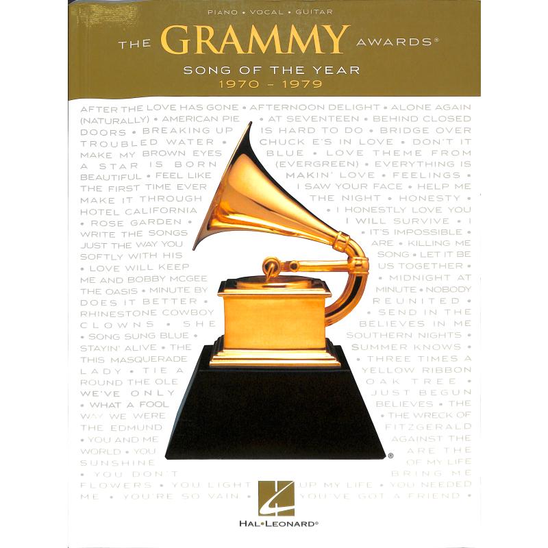 Titelbild für HL 313599 - The Grammy Awards Song of the Year 1970 - 1979