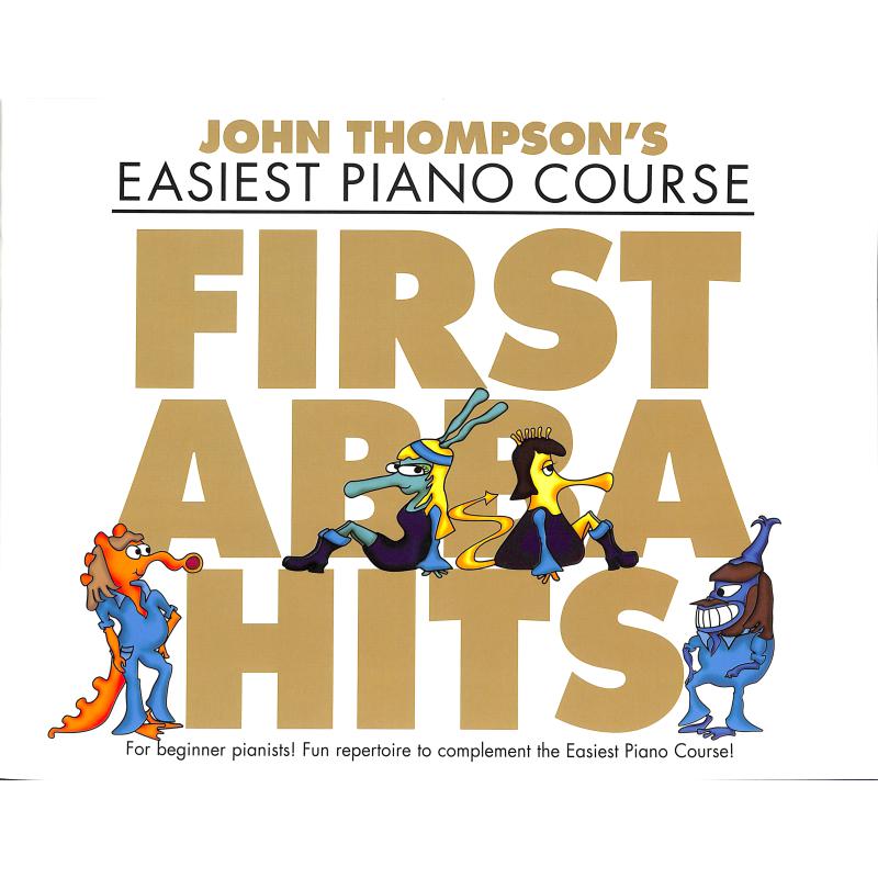 Titelbild für MSWMR 101277R - Easiest piano course - first ABBA hits