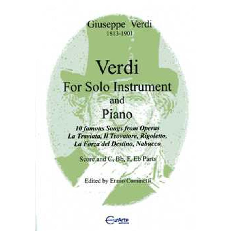 Titelbild für EAP 0768 - Verdi for solo instrument and piano