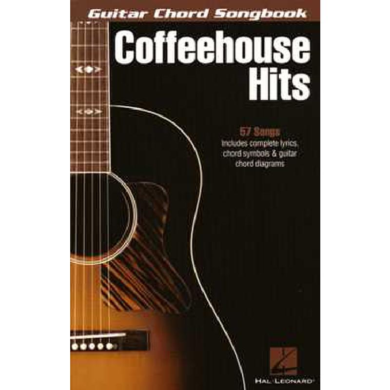 Titelbild für HL 703318 - Guitar chord songbook - Coffeehouse Hits