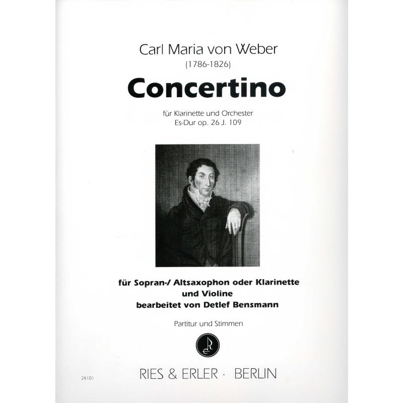 Titelbild für RE 24101 - Concertino Es-Dur op 26