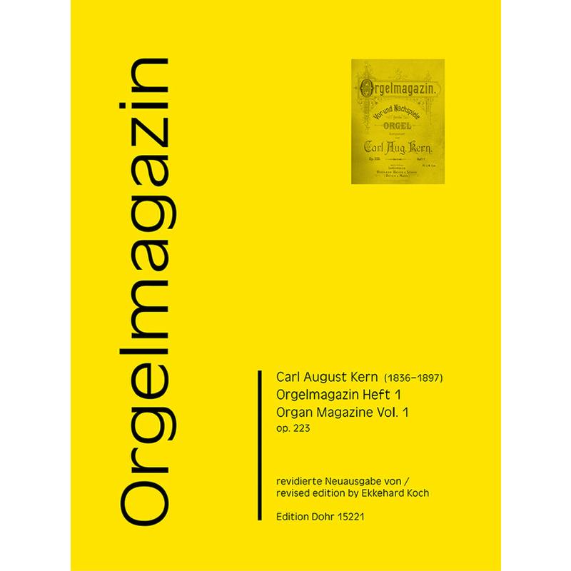 Titelbild für DOHR 15221 - Orgelmagazin 1 op 223 | Vor und Nachspiele für die Orgel