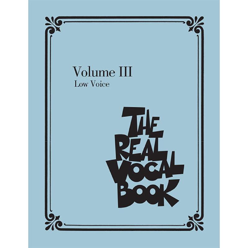 Titelbild für HL 240392 - The real vocal book 3