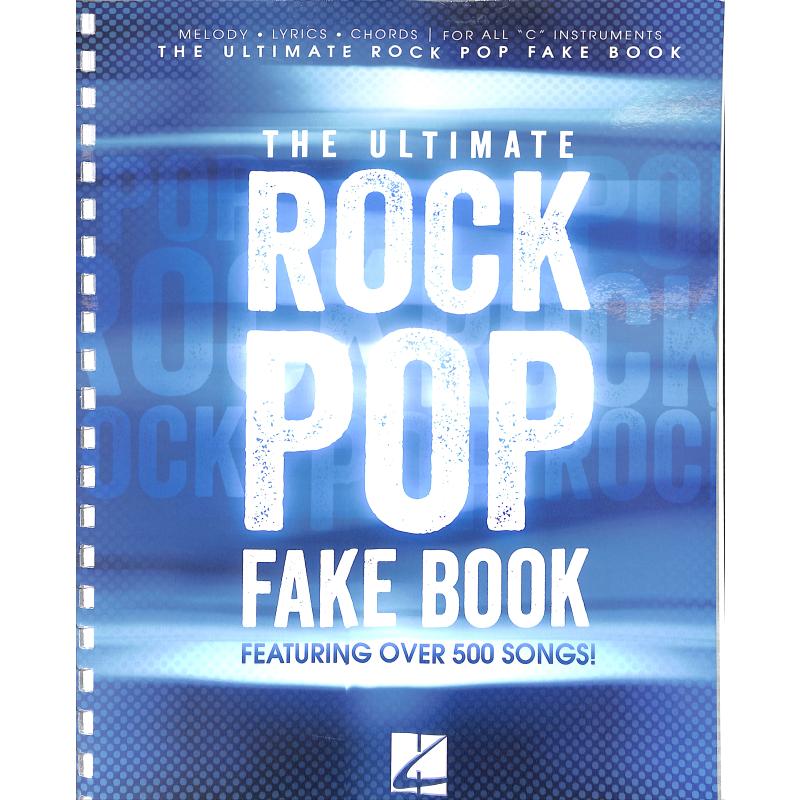 Titelbild für HL 240310 - The ultimate Rock Pop fake book