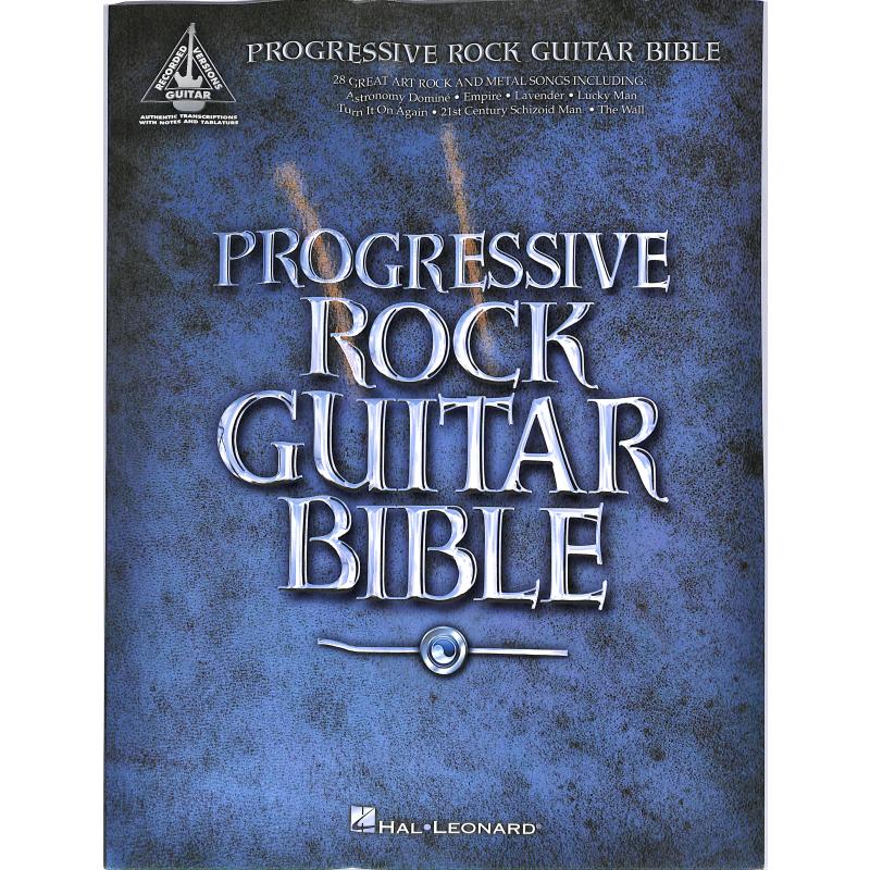Titelbild für HL 690626 - Progressive Rock guitar bible