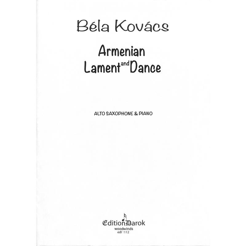 Titelbild für EDL 1112 - Armenian lament and dance