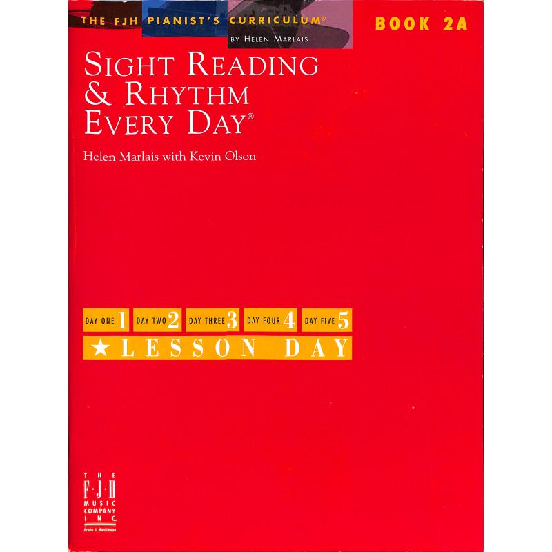 Titelbild für FJH 1537 - Sight reading + rhythm every day 2a