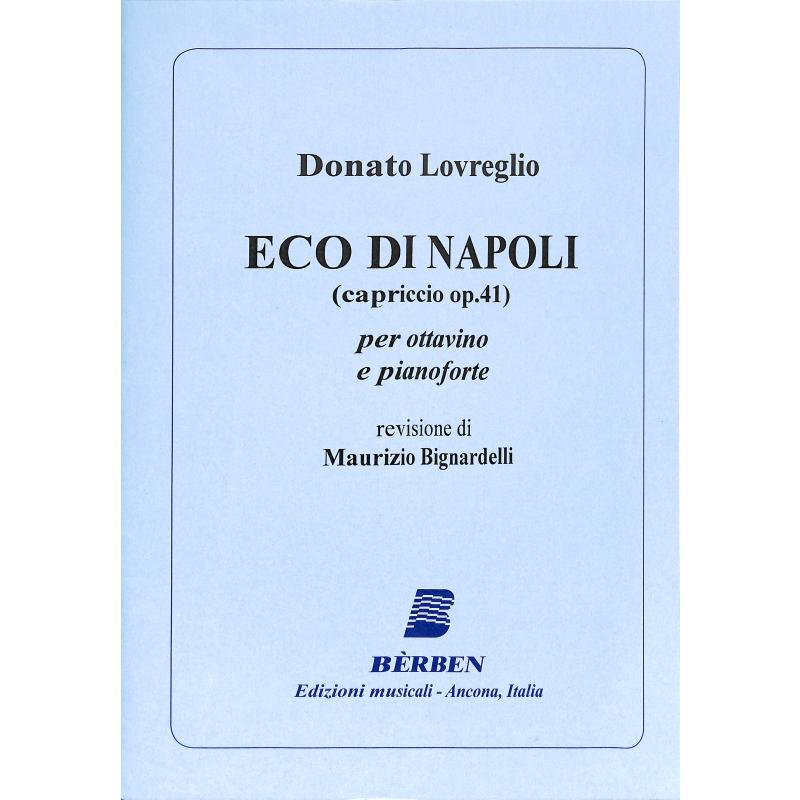 Titelbild für BE 3770 - Eco di Napoli | Capriccio op 41