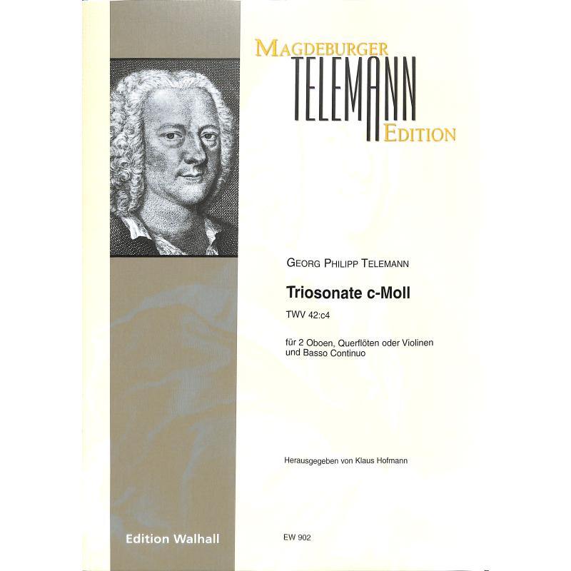 Titelbild für WALHALL 902 - Triosonate c-moll TWV 42:C4