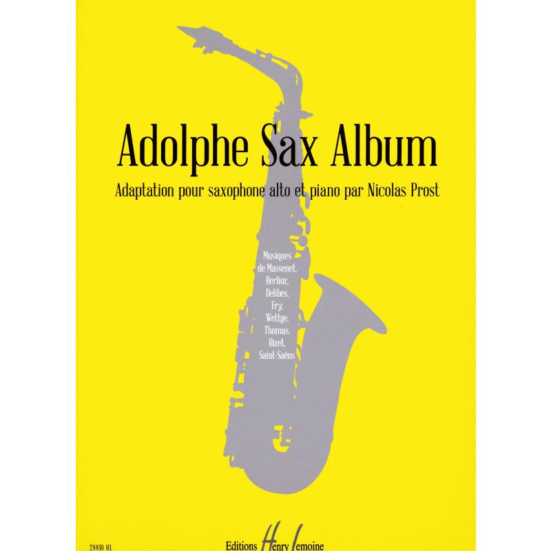 Titelbild für LEMOINE 28891 - Adolphe Sax Album