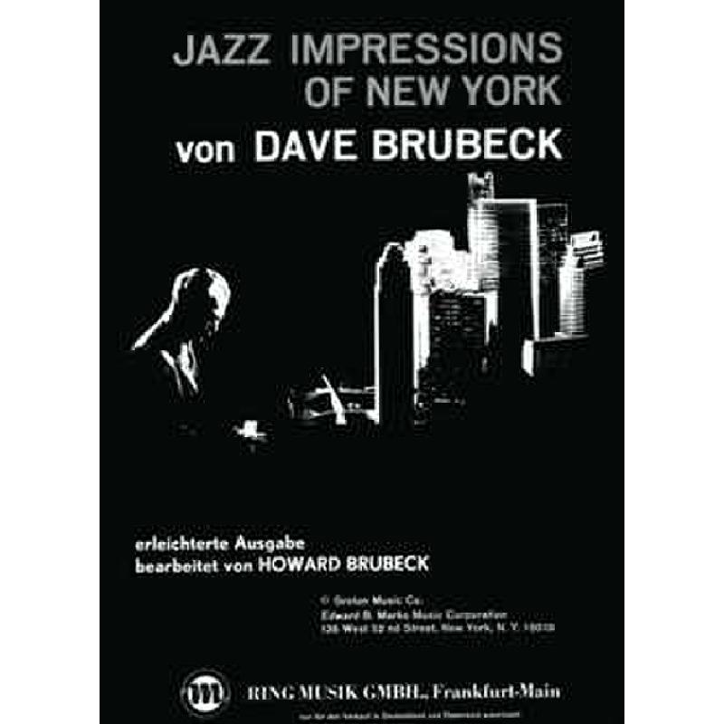 Titelbild für WEINB 9391-41 - Jazz impressions of New York