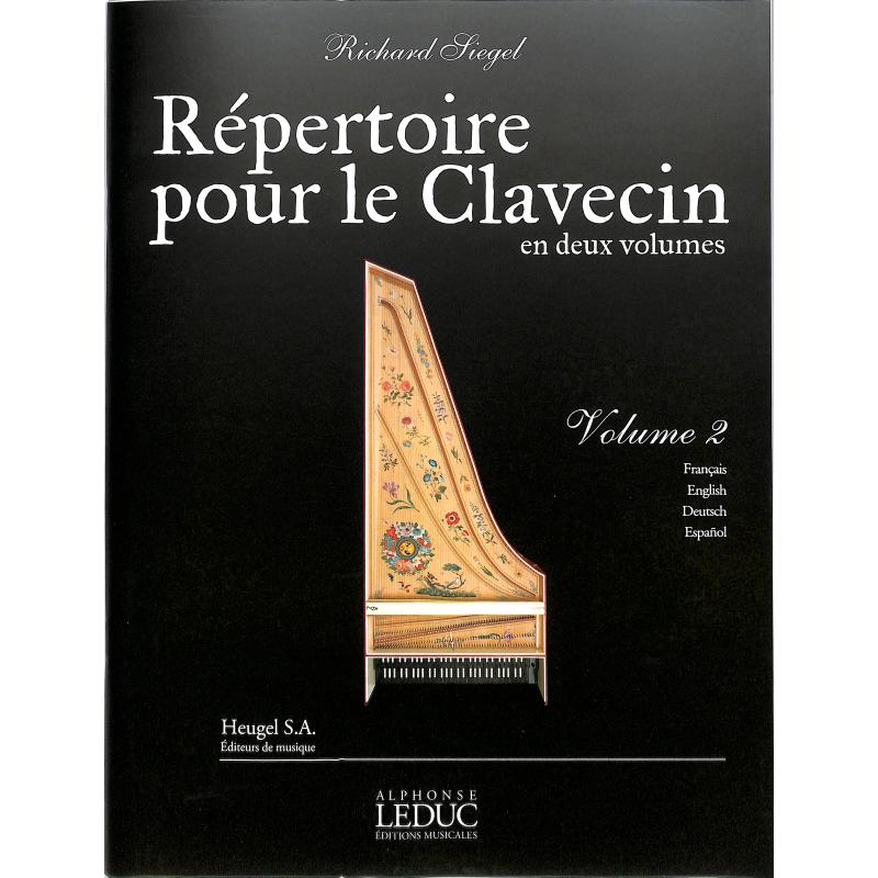 Titelbild für HE 33886 - Repertoire pour le Clavecin 2