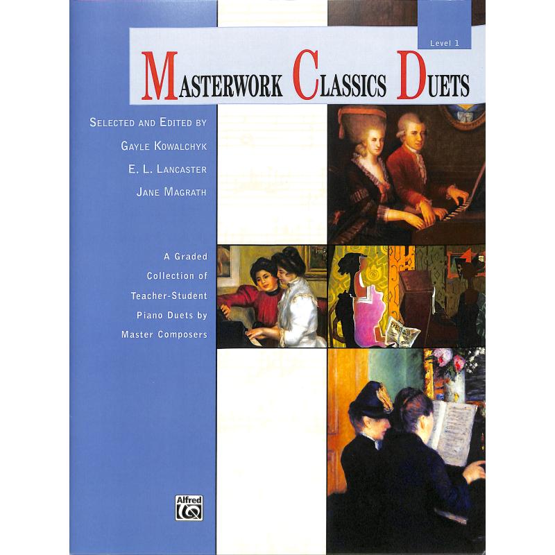 Titelbild für ALF 40836 - Masterwork classics Duets 1