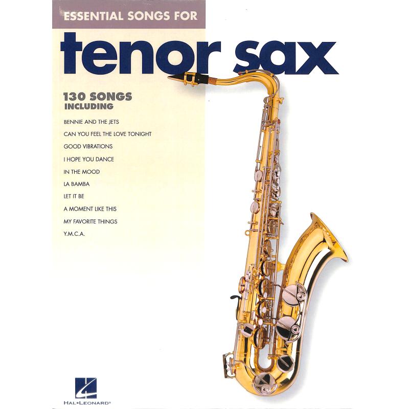 Titelbild für HL 842273 - Essential songs for Tenor Sax