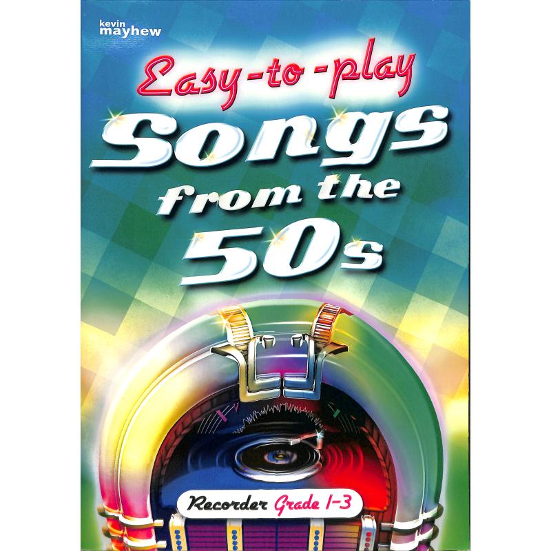 Titelbild für KM 3612413 - Easy to play songs from the 50s