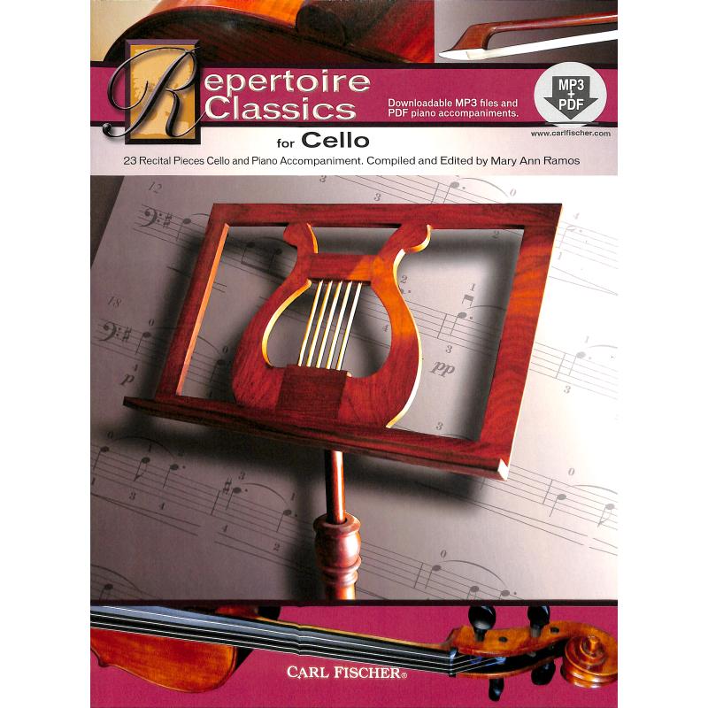 Titelbild für CF -BF75 - Repertoire classics for cello