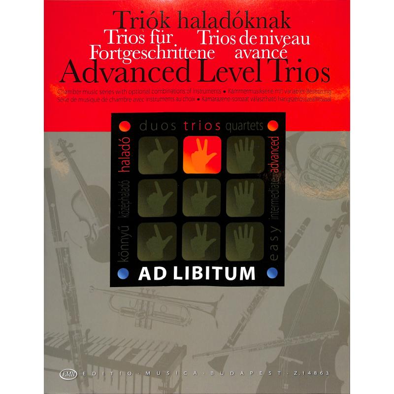 Titelbild für EMB 14863 - Advanced Level Trios