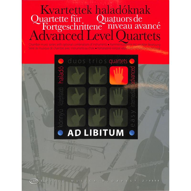 Titelbild für EMB 14864 - Advanced Level Quartets