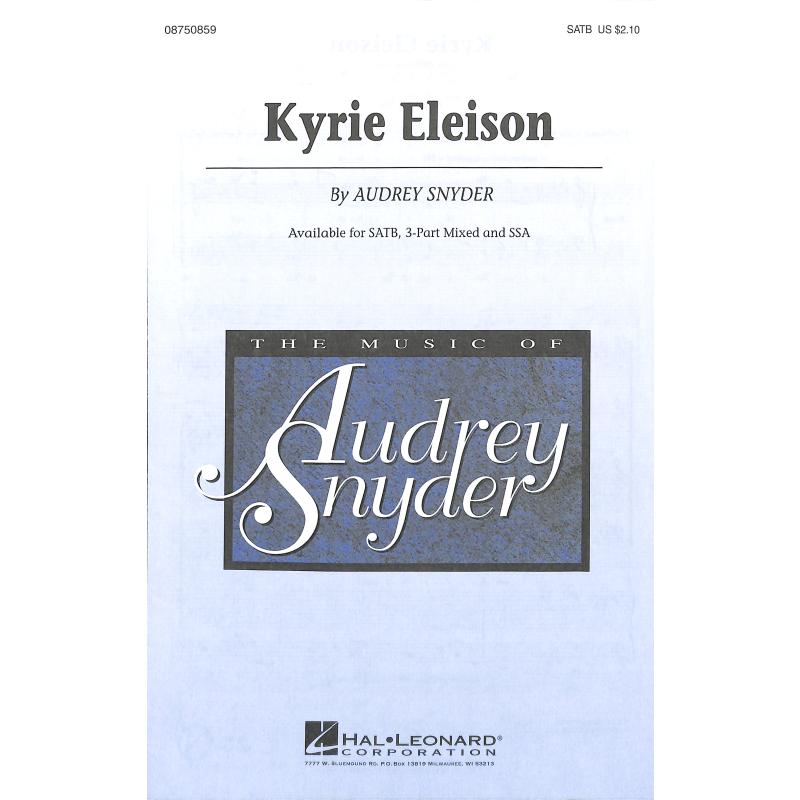 Titelbild für HL 8750859 - Kyrie eleison
