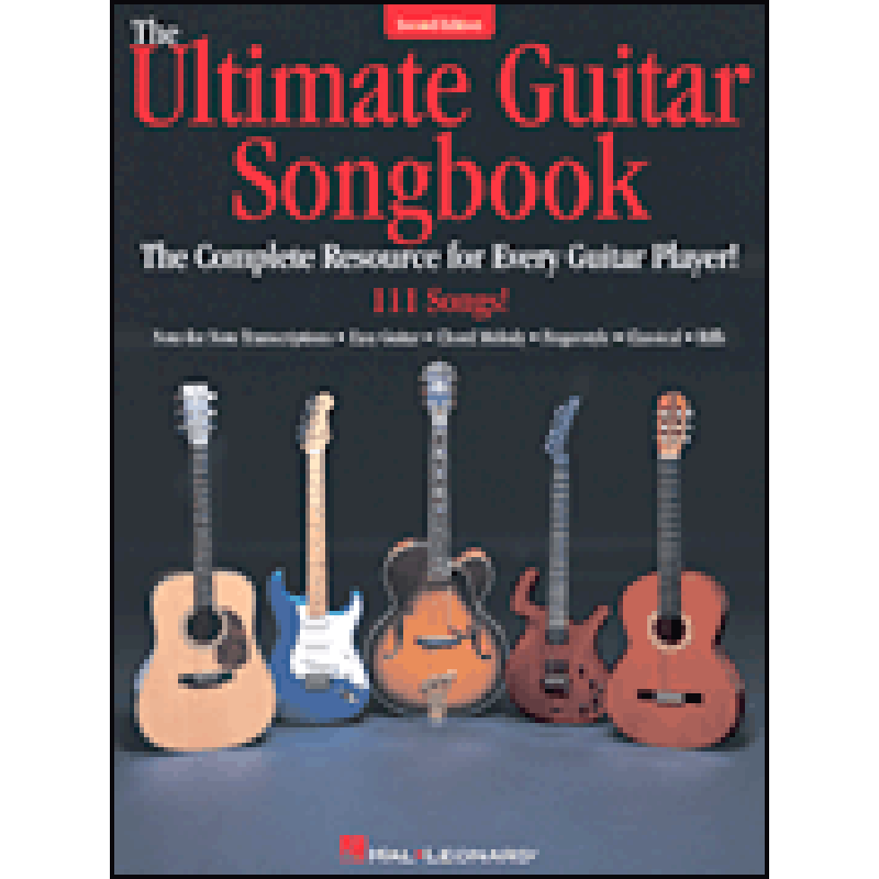 Titelbild für HL 699909 - The ultimate guitar songbook - second edition
