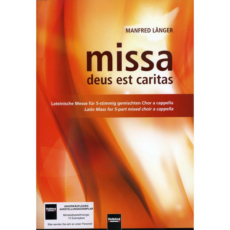 Titelbild für HELBL -C7206 - Missa deus est caritas