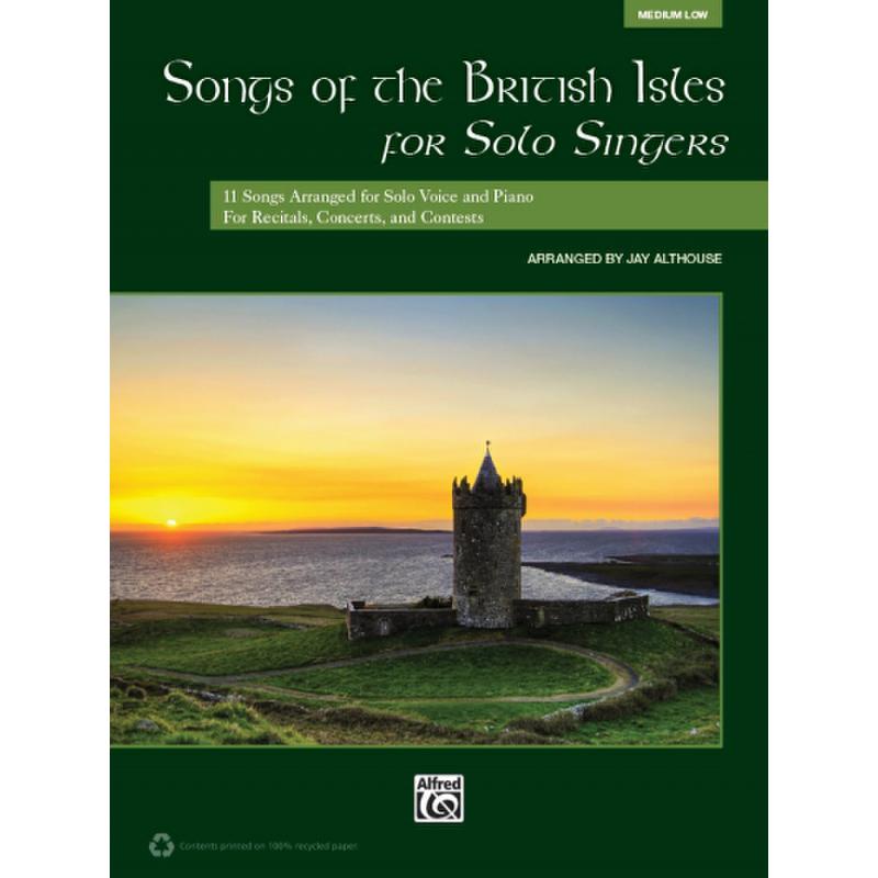 Titelbild für ALF 39752 - Songs of the British Isles for solo singers