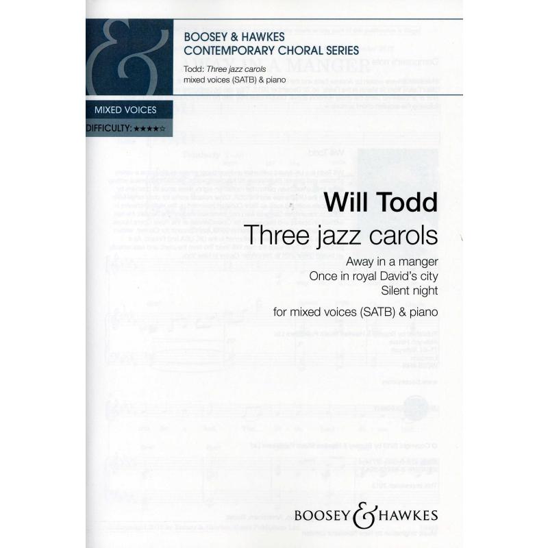 Titelbild für BH 12714 - 3 Jazz carols