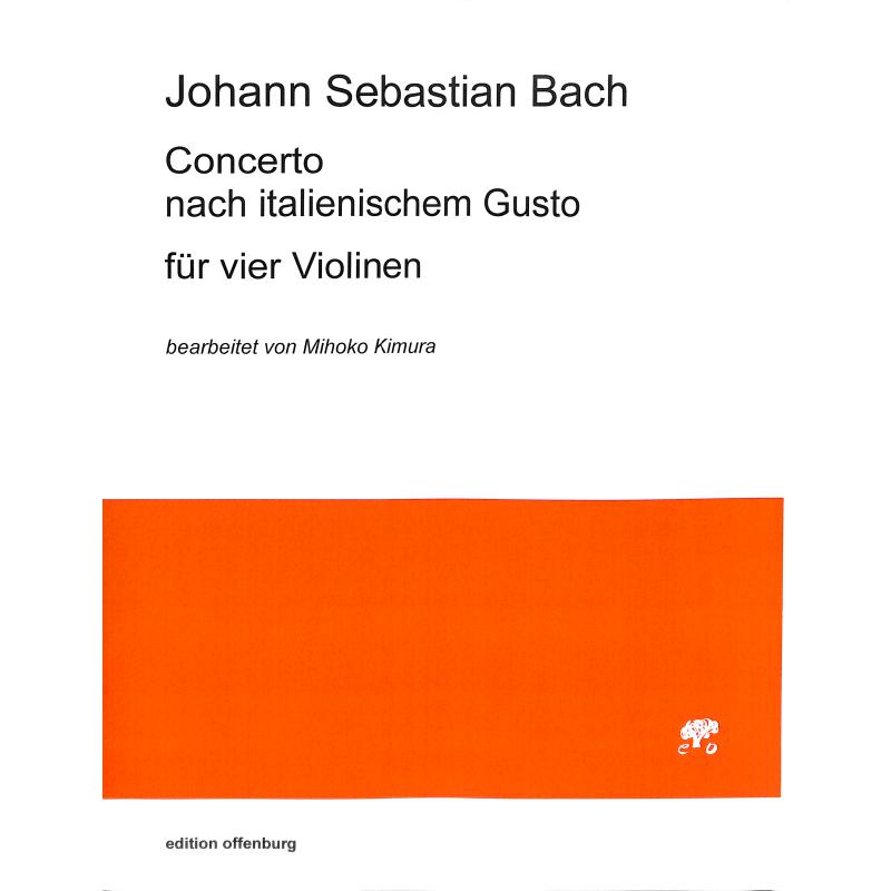 Titelbild für OFFENB -BC-4131 - ITALIENISCHES KONZERT F-DUR BWV 971