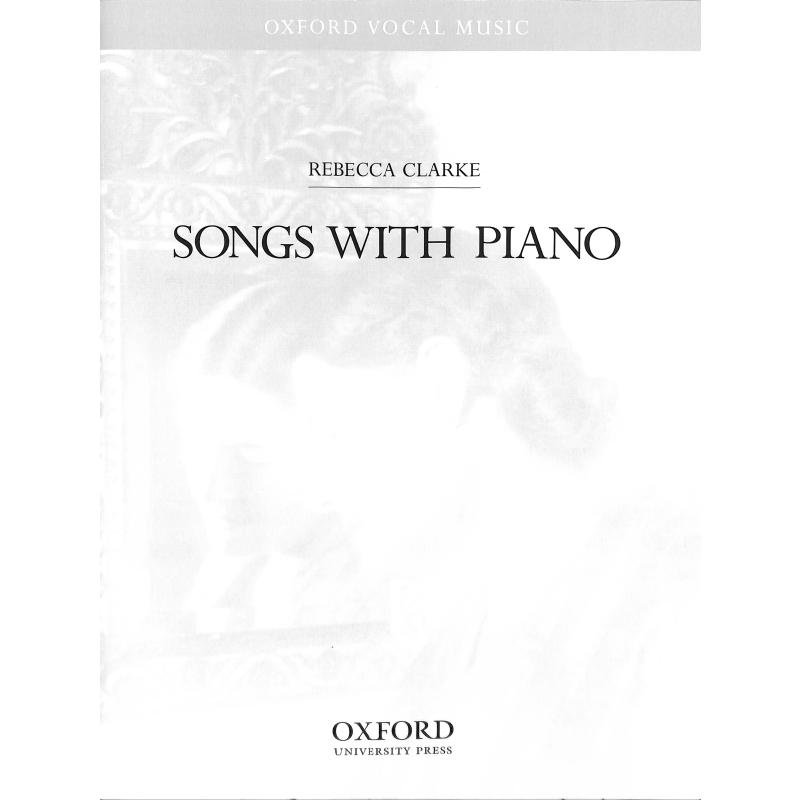 Titelbild für 978-0-19-386420-7 - Songs with piano