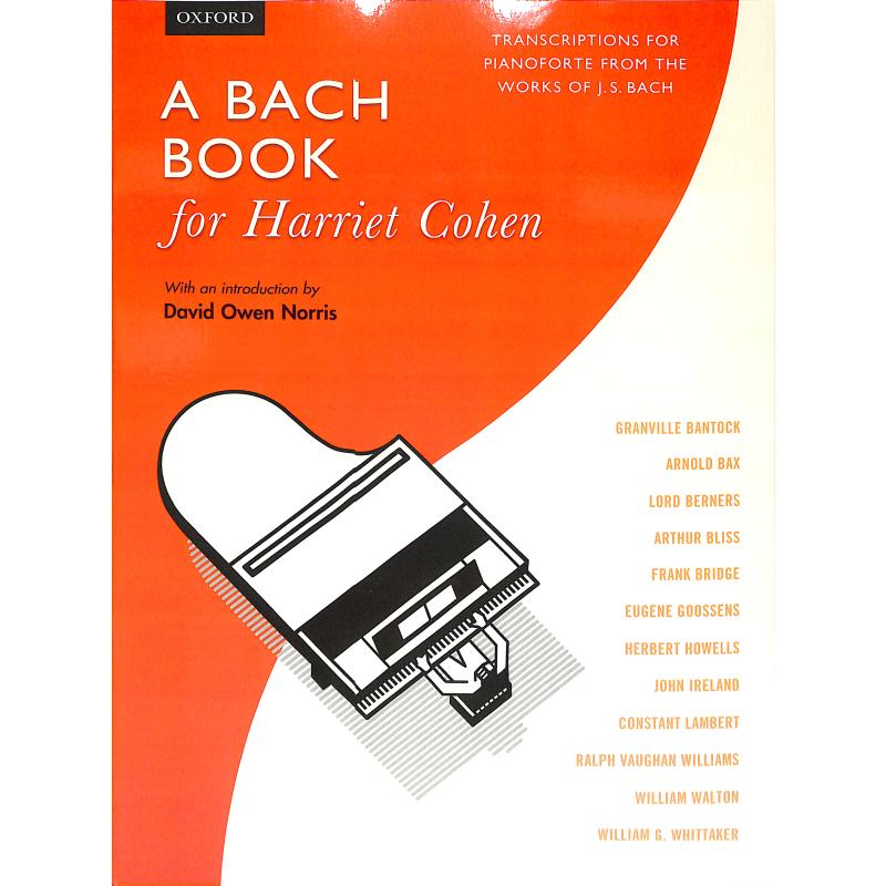 Titelbild für 978-0-19-339222-9 - A Bach book for Harriet Cohen